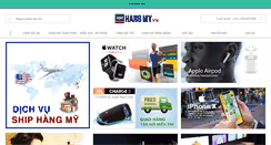 Desktop Screenshot of hangmy.vn